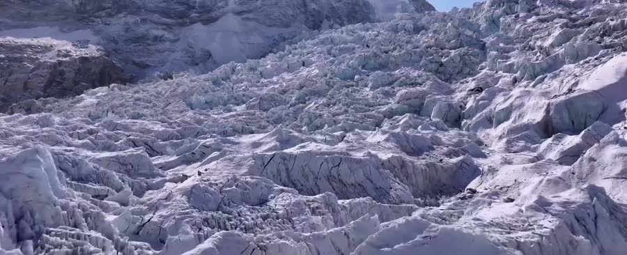 Seracs in the Khumbu Icefall