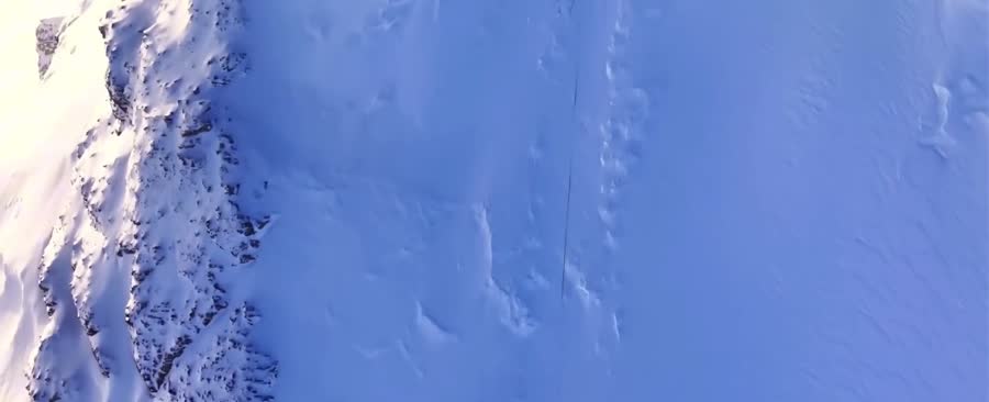 The final ridge toward the summit